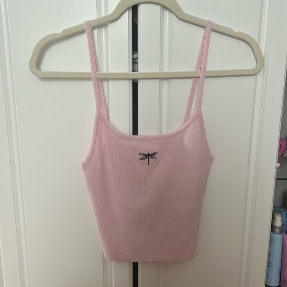Pink Dragon Fly Tank